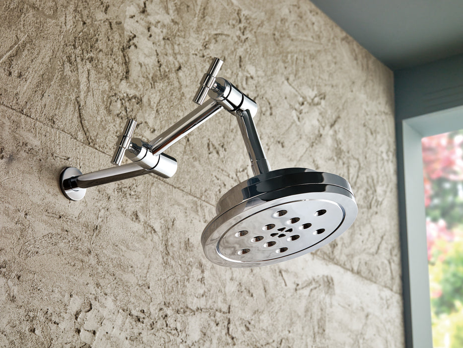 Brizo Litze:87435 8” H<sub>2</sub>Okinetic<sup></sup> Round Multi-Function Wall Mount Showerhead