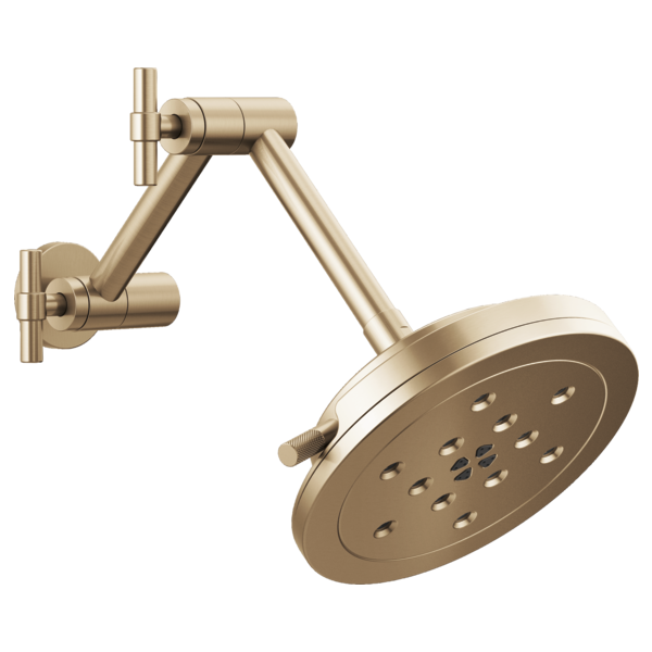 Brizo Litze:87435 8” H<sub>2</sub>Okinetic<sup></sup> Round Multi-Function Wall Mount Showerhead