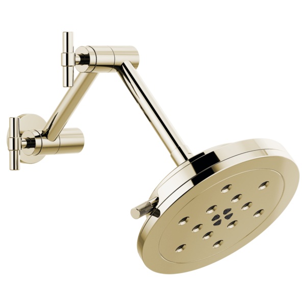 Brizo Litze:87435 8” H<sub>2</sub>Okinetic<sup></sup> Round Multi-Function Wall Mount Showerhead