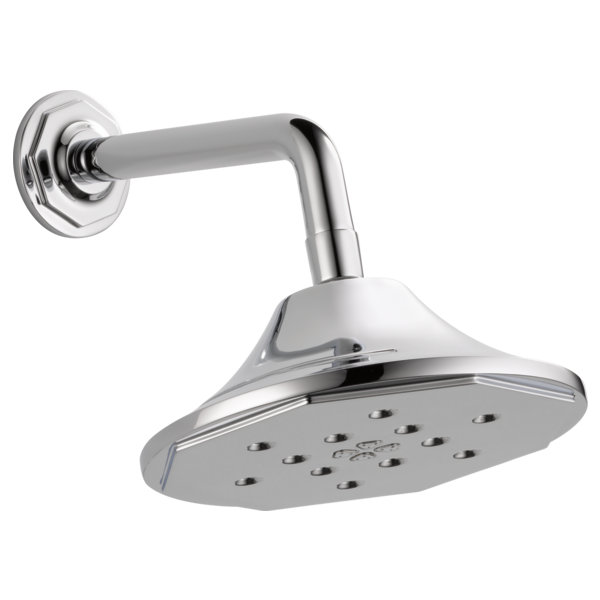 Brizo Rook:87461 4-Function Raincan Showerhead With H2OKinetic Technology