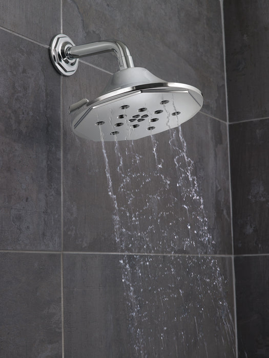 Brizo Rook:87461 4-Function Raincan Showerhead With H2OKinetic Technology