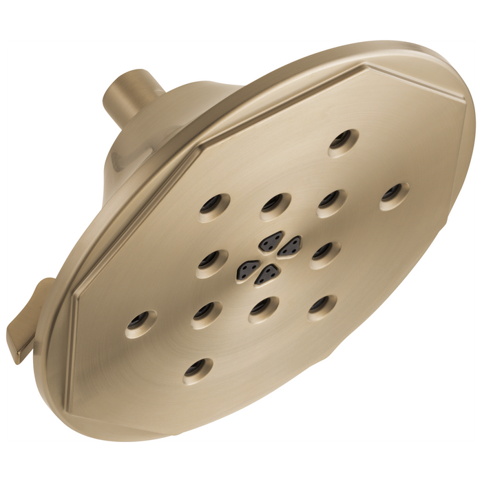 Brizo Rook:87461 4-Function Raincan Showerhead With H2OKinetic Technology