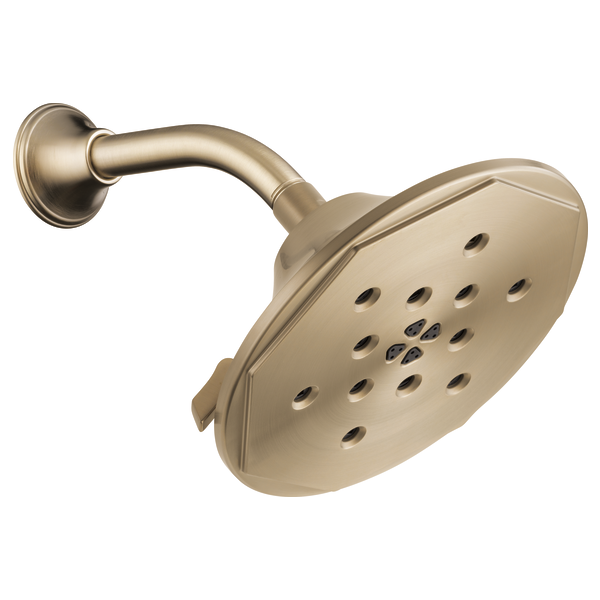 Brizo Rook:87461 4-Function Raincan Showerhead With H2OKinetic Technology