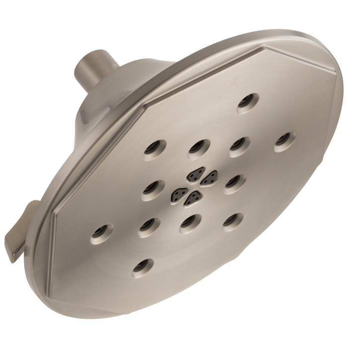 Brizo Rook:87461 4-Function Raincan Showerhead With H2OKinetic Technology