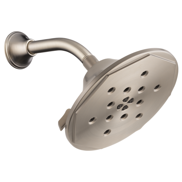 Brizo Rook:87461 4-Function Raincan Showerhead With H2OKinetic Technology