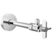 Brizo Odin: Angled Supply Stop Valve with Cross Handle