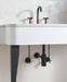 Brizo Odin: Angled Supply Stop Valve with Cross Handle