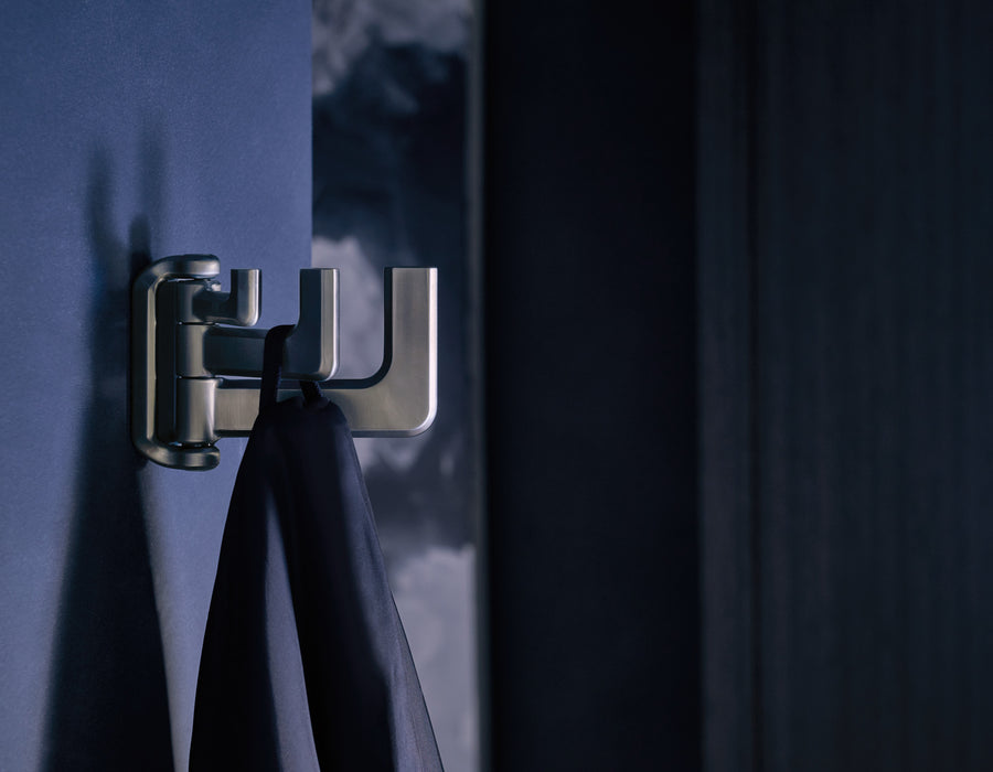 Brizo Levoir: Double Robe Hook