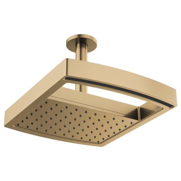 Brizo Kintsu:83992 6" Dual Waterway Ceiling Mount Shower Arm and Flange