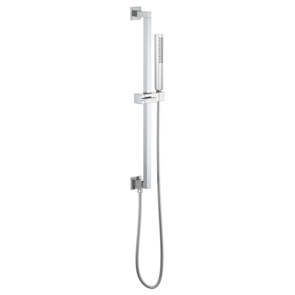Brizo Essential Shower 74799 Linear Square Slide Bar With Hose