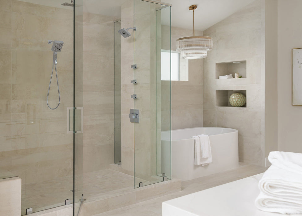 Brizo Essential Shower 86280 Linear Square H20Kinetic Multi-Function Hydrati 2|1 Shower, chrome - view 2