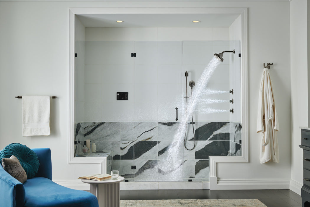 Brizo Levoir: H2OKinetic Multi-Function Slide Bar Handshower