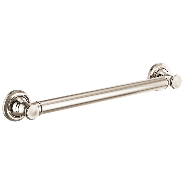 Brizo 69410 18" Classic Grab Bar, polished nickel
