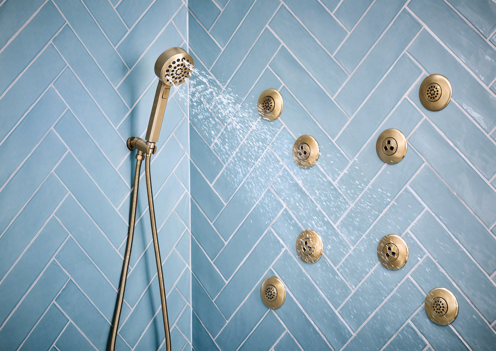Brizo Levoir: H2OKinetic Multi-Function Wall Mount Handshower
