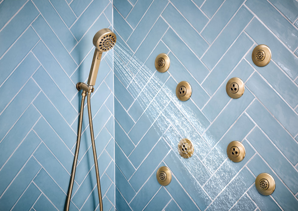Brizo Levoir: H2OKinetic Multi-Function Wall Mount Handshower