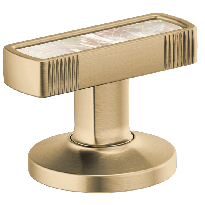 Brizo Kintsu:HI5306 Widespread Lavatory Knob with Concrete Inlay Handle Kit
