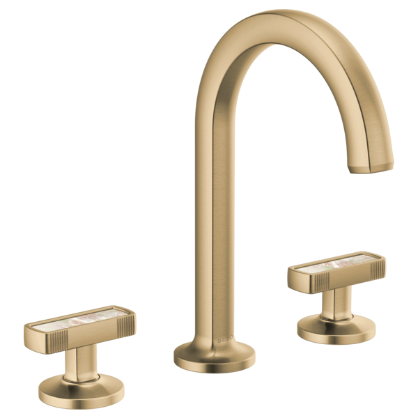 Brizo Kintsu:HI5306 Widespread Lavatory Knob with Concrete Inlay Handle Kit