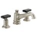 Brizo Invari™: Widespread Handle Kit - Black Crystal Knob
