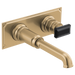 Brizo Invari™: Wallmount Lavatory Crystal Lever Handle Kit
