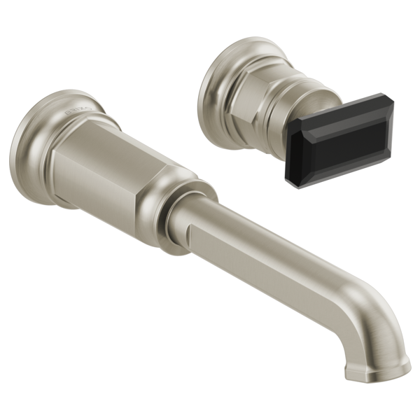 Brizo Invari™: Wallmount Lavatory Crystal Lever Handle Kit
