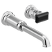 Brizo Invari™: Wallmount Lavatory Crystal Lever Handle Kit