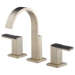 Brizo Siderna:HL5382 Widespread Lavatory and Bidet Solar Gray Glass Lever Handle Kit