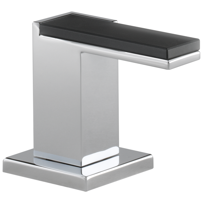 Brizo Siderna:HL5382 Widespread Lavatory and Bidet Solar Gray Glass Lever Handle Kit