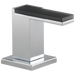 Brizo Siderna:HL5382 Widespread Lavatory and Bidet Solar Gray Glass Lever Handle Kit