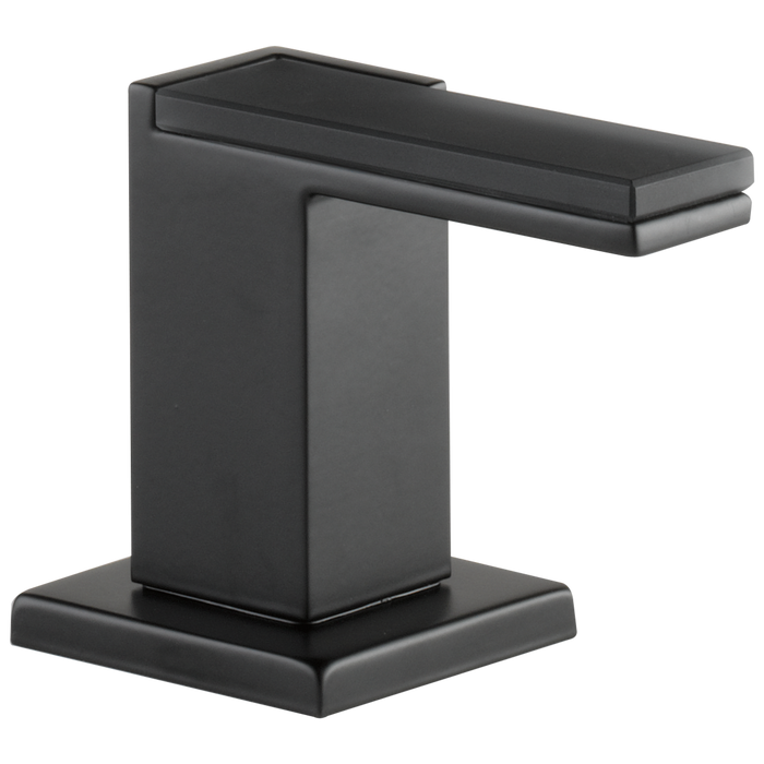 Brizo Siderna:HL5382 Widespread Lavatory and Bidet Solar Gray Glass Lever Handle Kit