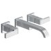 Brizo Siderna: Wall Mount Lavatory Handles