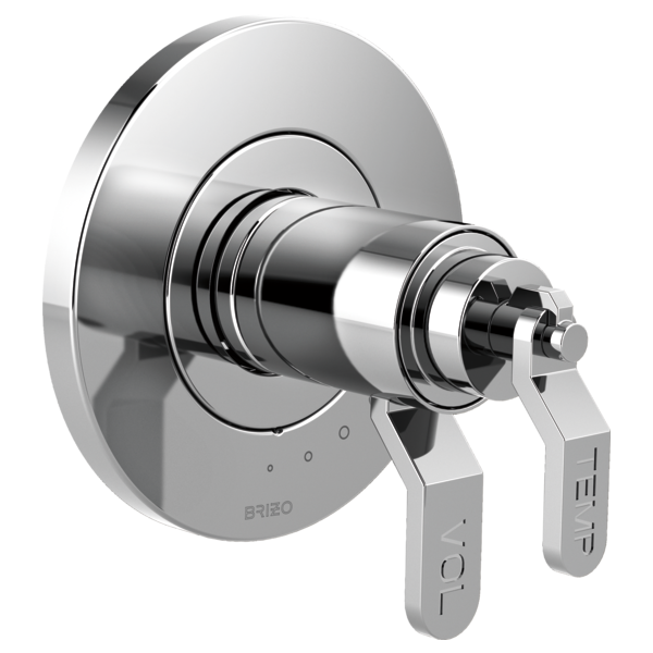 Brizo Litze: Tempassure Thermostatic Trim Handle Kit - Industrial Lever