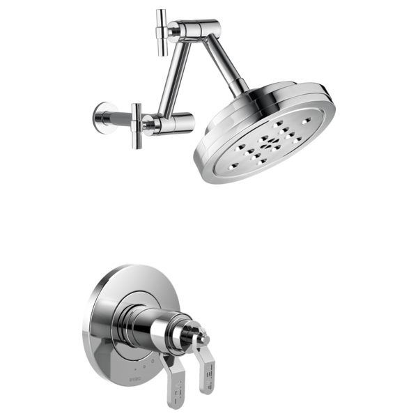 Brizo Litze: Tempassure Thermostatic Trim Handle Kit - Industrial Lever