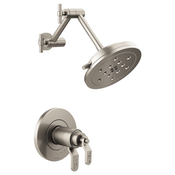 Brizo Litze: Tempassure Thermostatic Trim Handle Kit - Industrial Lever