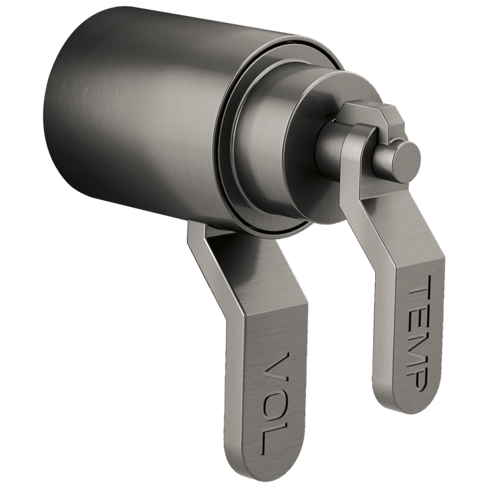 Brizo Litze: Tempassure Thermostatic Trim Handle Kit - Industrial Lever
