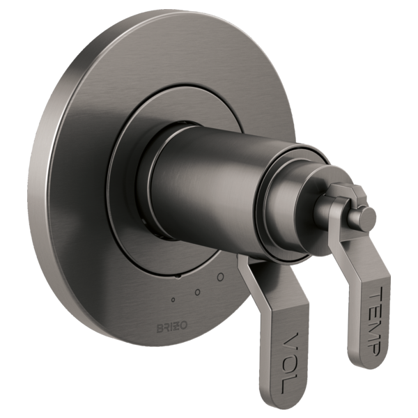 Brizo Litze: Tempassure Thermostatic Trim Handle Kit - Industrial Lever