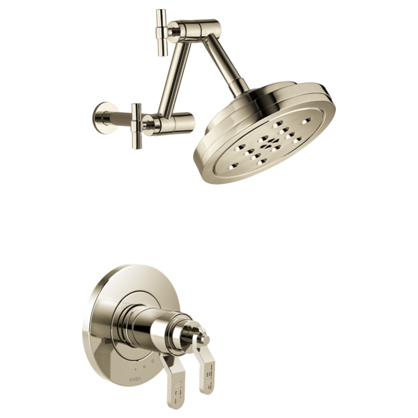 Brizo Litze: Tempassure Thermostatic Trim Handle Kit - Industrial Lever