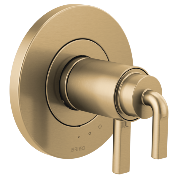 Brizo Litze: TempAssure Thermostatic Valve Trim Notch Lever Handle Kit