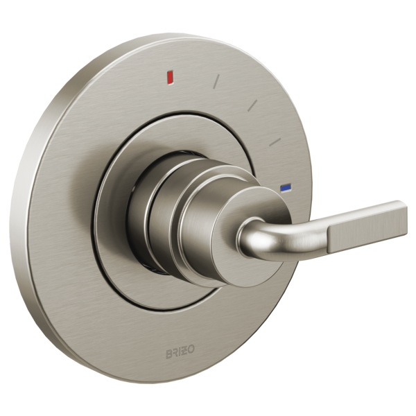 Brizo Litze: Pressure Balance Valve Only Trim Notch Lever Handle Kit
