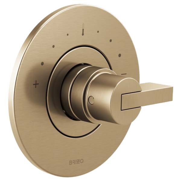 Brizo Litze: Sensori Thermostatic Valve Trim Handle Kit - Lever