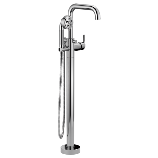 Brizo Litze: Single-Handle Freestanding Tub Filler Handle Kit - T-Lever
