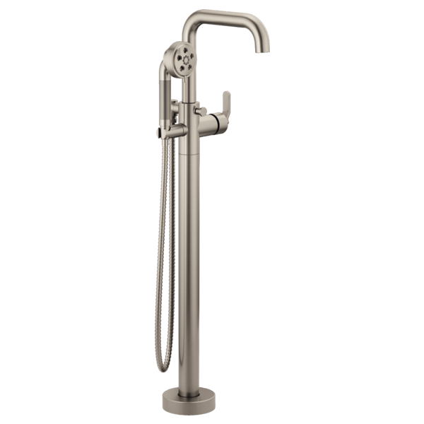 Brizo Litze: Single-Handle Freestanding Tub Filler Handle Kit - Industrial Lever