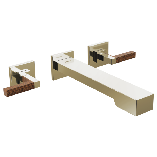 Brizo Frank Lloyd Wright HL70422 Two-Handle Wall Mount Tub Filler Lever Handle Kit