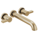Brizo Litze: Two-Handle Wall Mount Tub Filler Handle Kit - Extended Lever