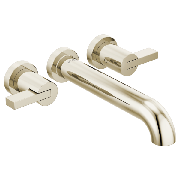 Brizo Litze: Two-Handle Wall Mount Tub Filler Handle Kit - Extended Lever
