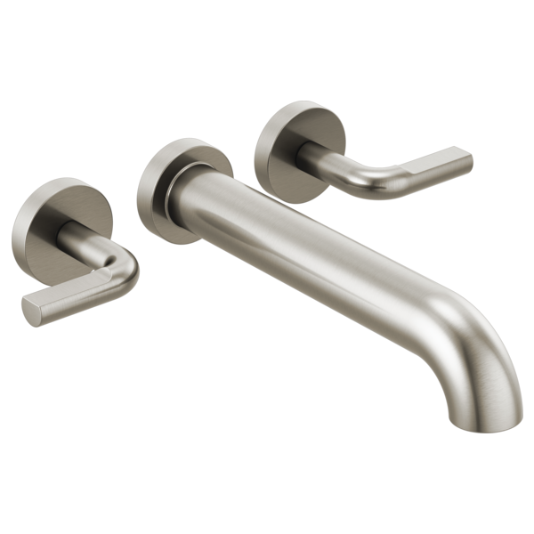 Brizo Litze: Two-Handle Wall Mount Tub Filler Notch Lever Handle Kit