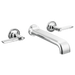 Brizo Allaria HL70468 Two-Handle Wall Mount Tub Filler Lever Handle Kit