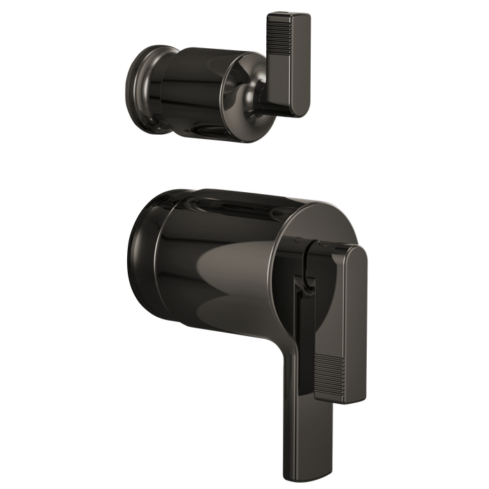 Brizo Kintsu™: Thermostatic Valve with Diverter Trim Handle Kit - Lever