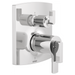 Brizo Kintsu™: Thermostatic Valve with Diverter Trim Handle Kit - Lever