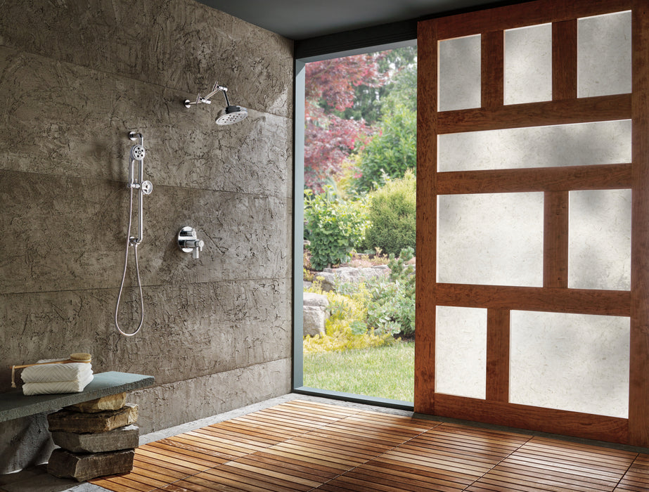 Brizo Brizo Litze: Tempassure Thermostatic Valve With Diverter Trim Handle Kit - Lever