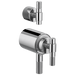 Brizo Brizo Litze: Tempassure Thermostatic Valve With Diverter Trim Handle Kit - T-Lever